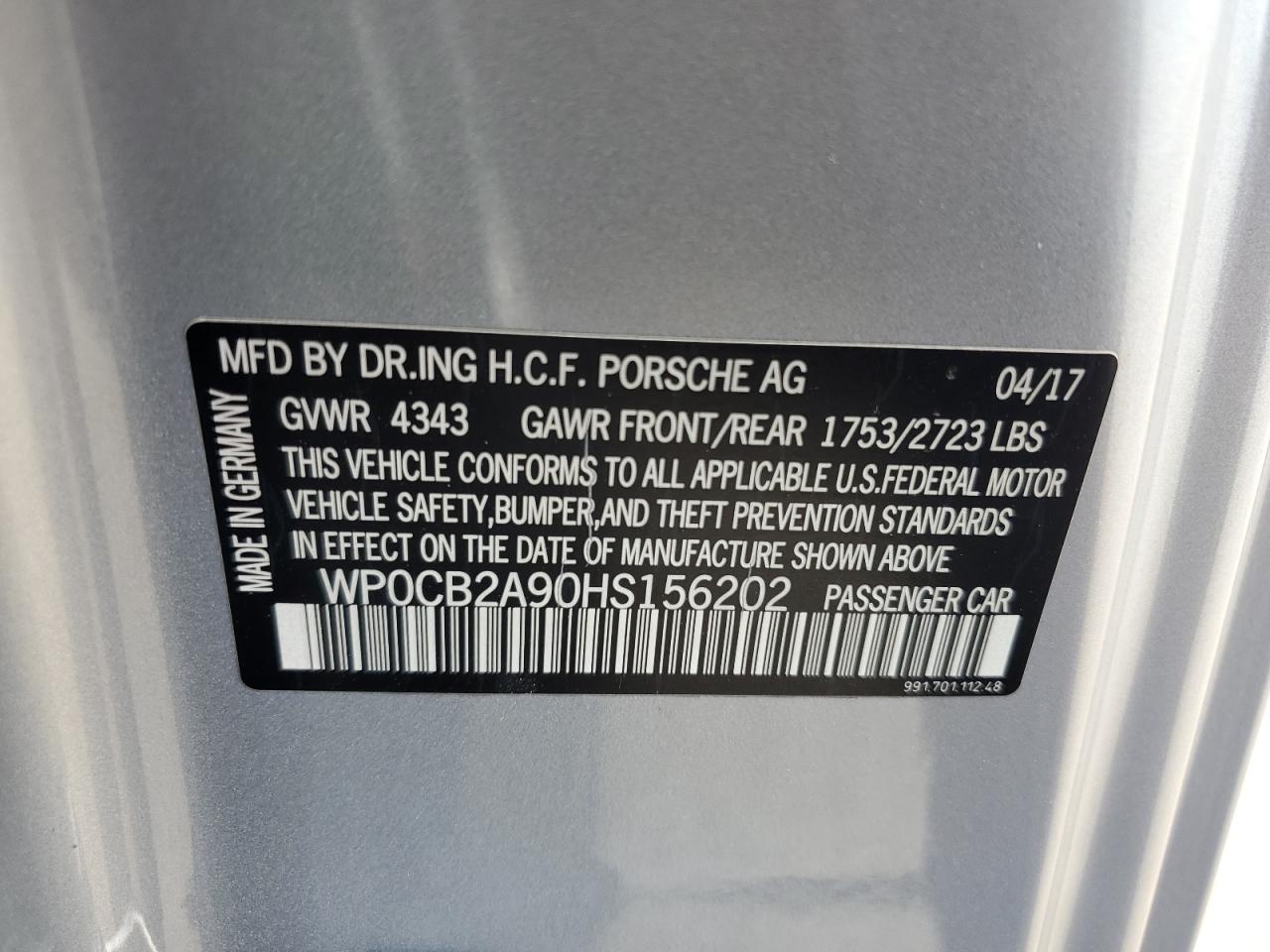 2017 Porsche 911 - Image 13