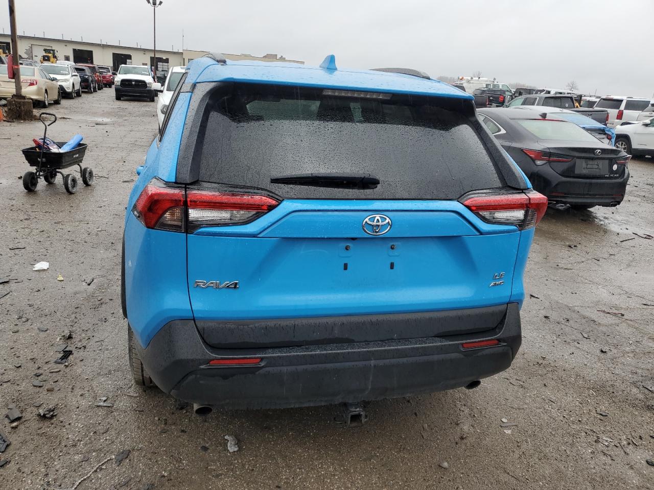 VIN 2T3F1RFV8MW240154 2021 TOYOTA RAV4 no.6