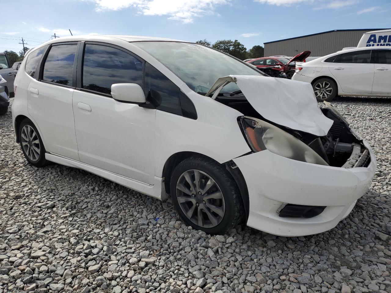 VIN JHMGE8H56DC074119 2013 HONDA FIT no.4