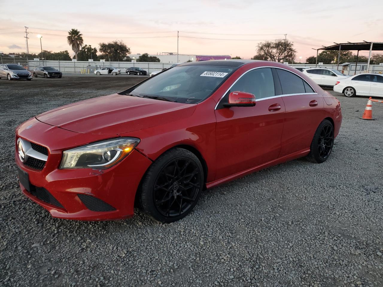 VIN WDDSJ4EB3EN106921 2014 MERCEDES-BENZ CLA-CLASS no.1