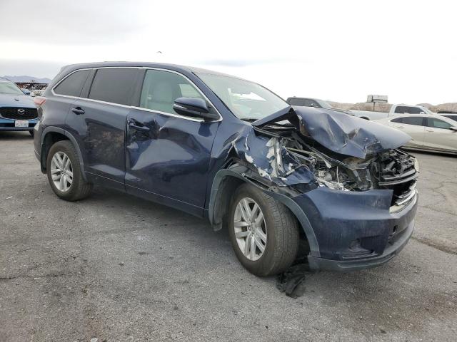  TOYOTA HIGHLANDER 2014 Granatowy