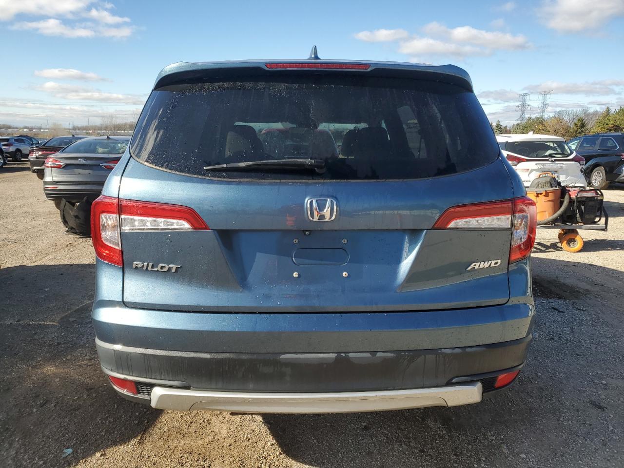 2020 Honda Pilot Ex VIN: 5FNYF6H39LB009076 Lot: 80230484