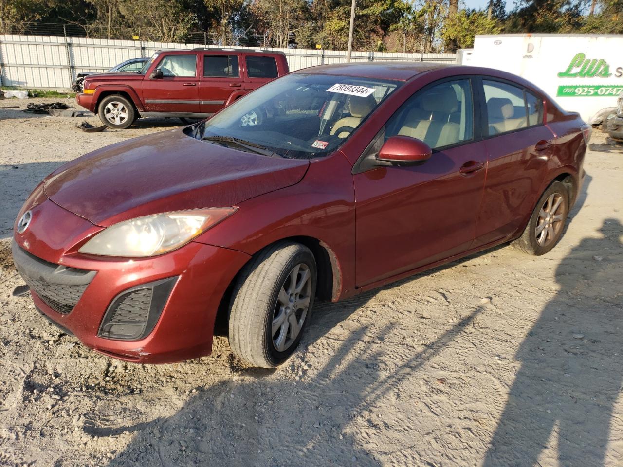 2011 Mazda 3 I en Venta en Hampton, VA - Undercarriage