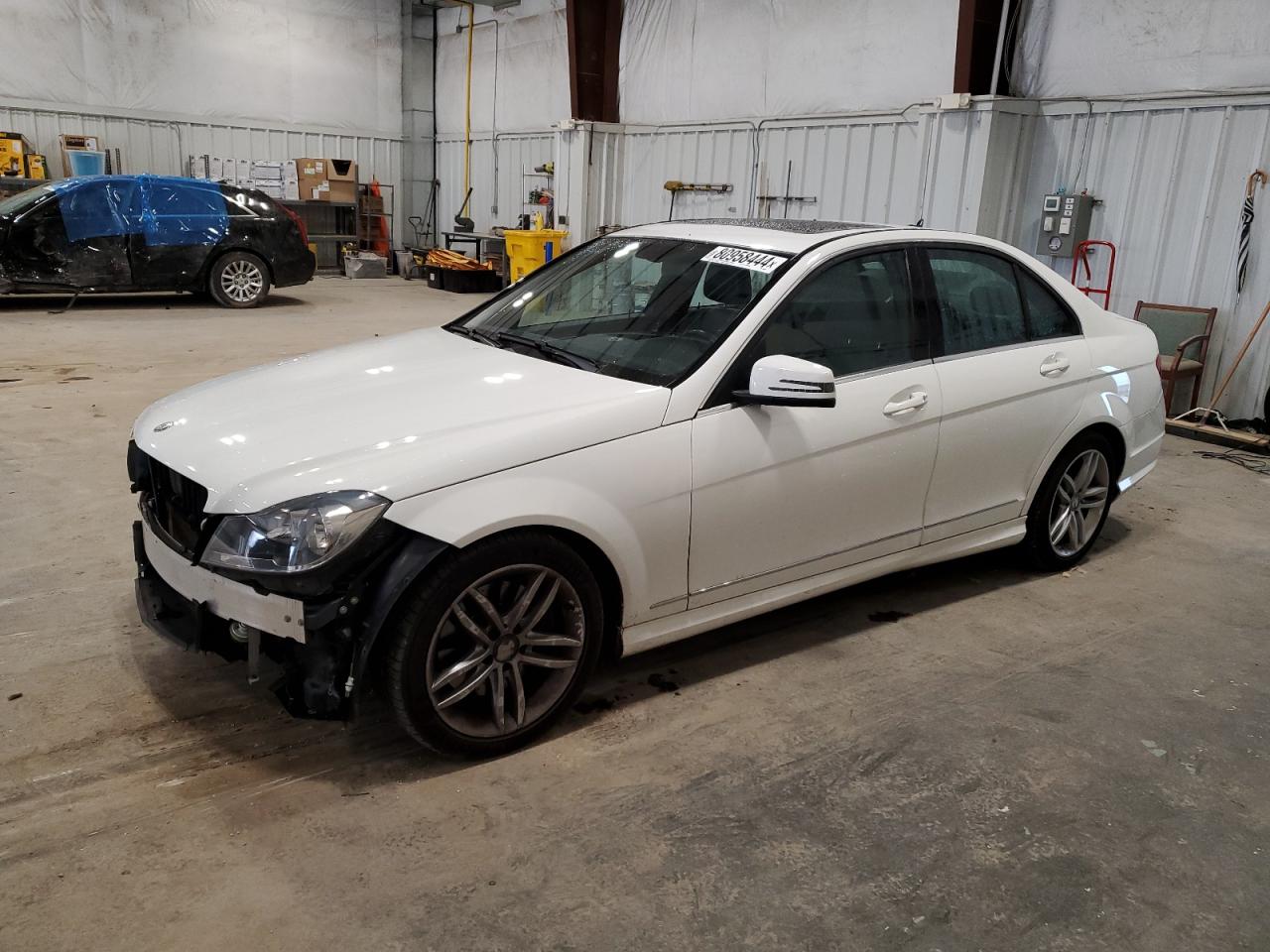 VIN WDDGF8AB7ER304589 2014 MERCEDES-BENZ C-CLASS no.1