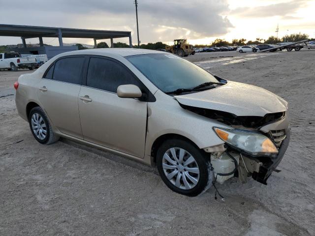  TOYOTA COROLLA 2013 tan