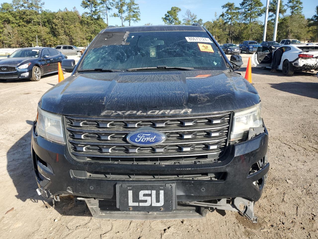 2017 Ford Explorer Xlt VIN: 1FM5K7D83HGA01635 Lot: 80673124