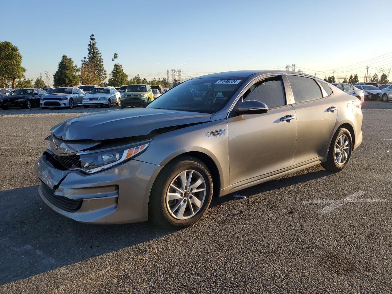 2018 Kia Optima Lx VIN: 5XXGT4L36JG246053 Lot: 81648004