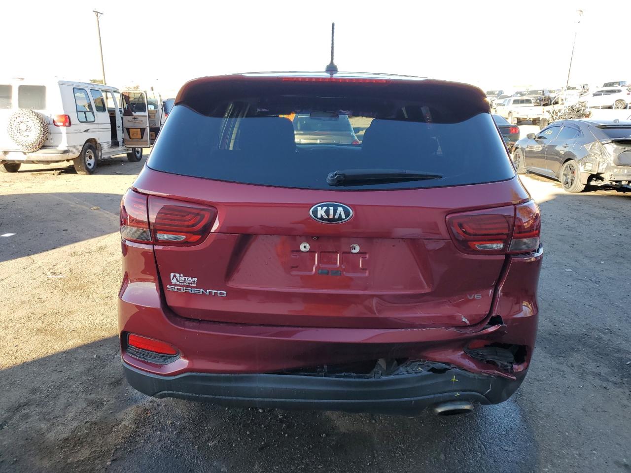 2019 Kia Sorento Lx VIN: 5XYPG4A50KG514519 Lot: 75770584