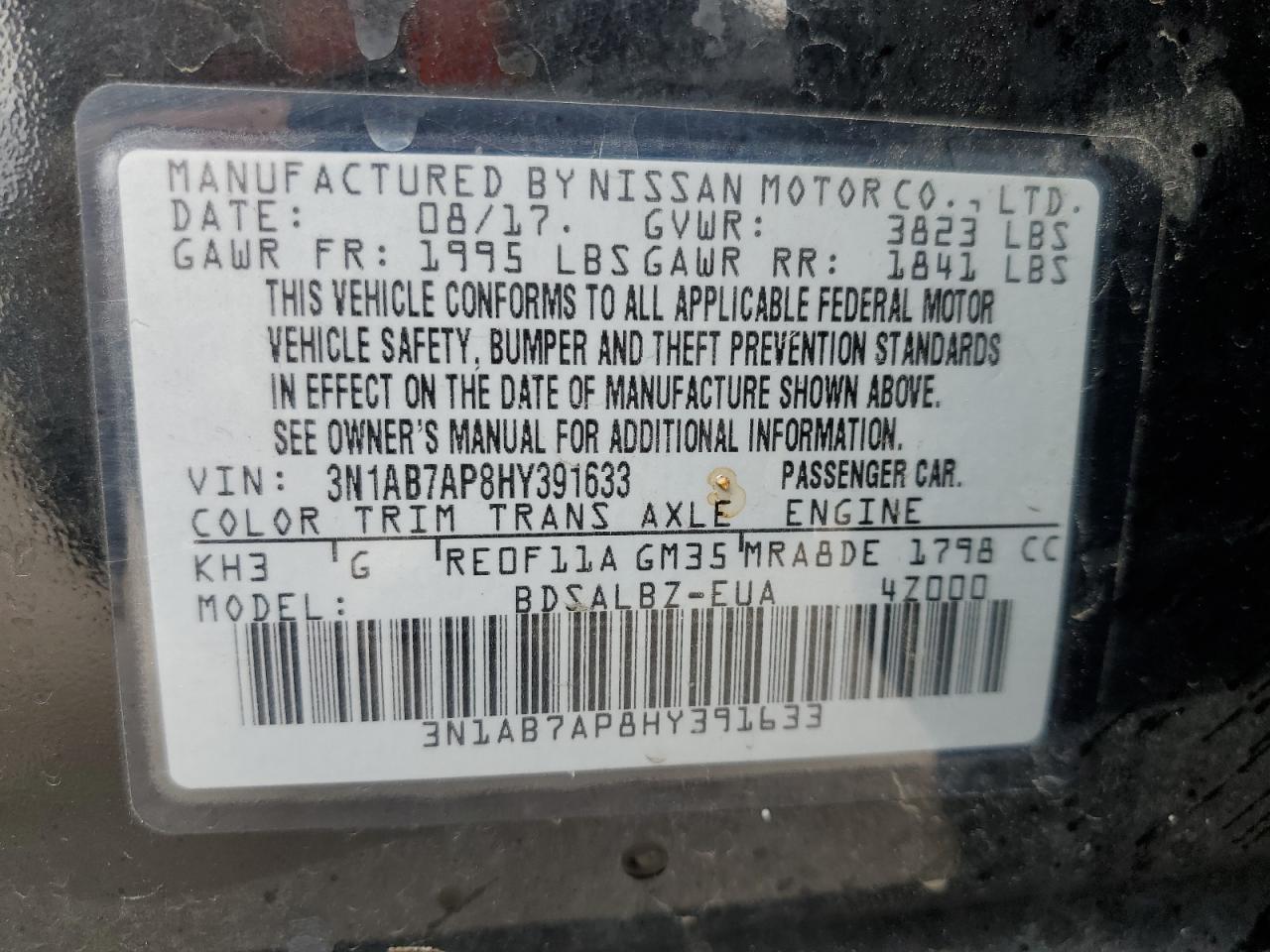 2017 Nissan Sentra - Image 12