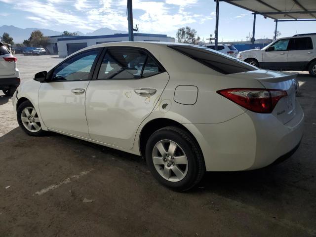 Sedans TOYOTA COROLLA 2014 White