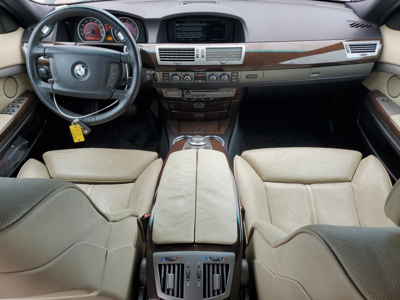 2008 BMW 750 Li VIN: WBAHN83528DT83905 Lot: 77680654