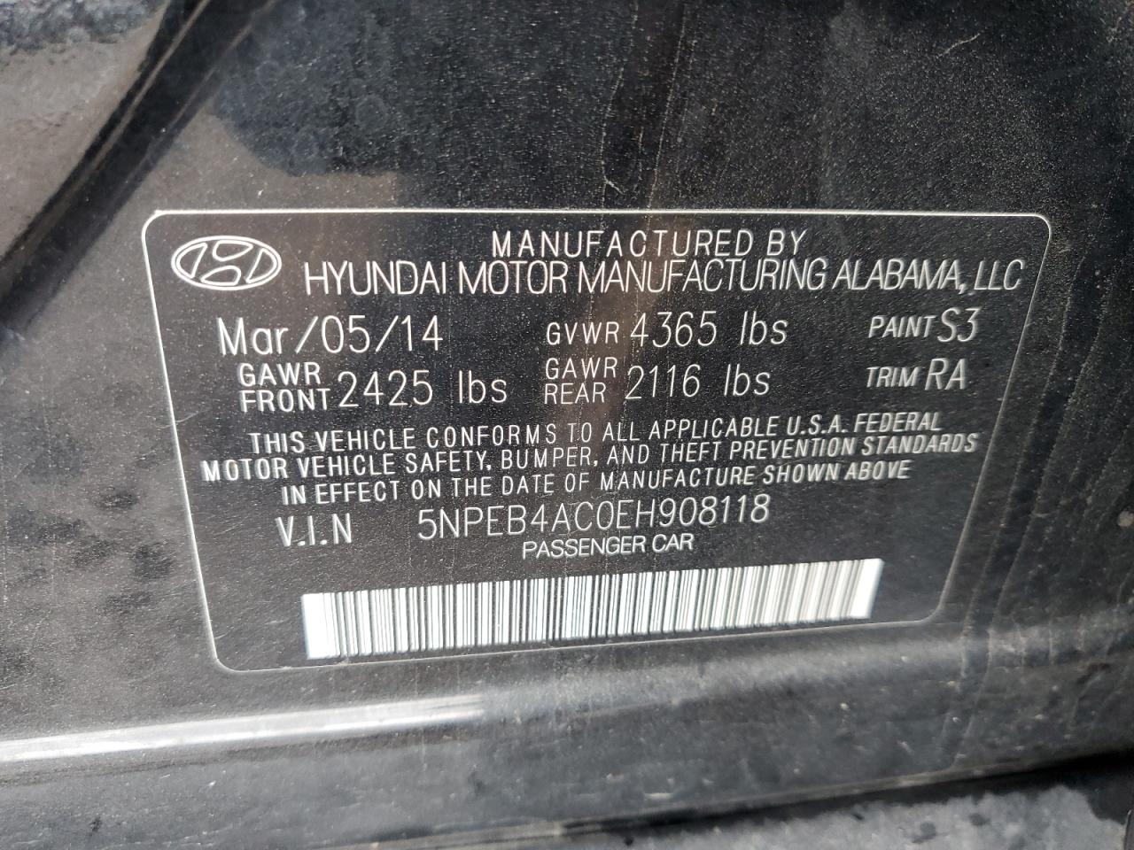 2014 Hyundai Sonata - Image 14