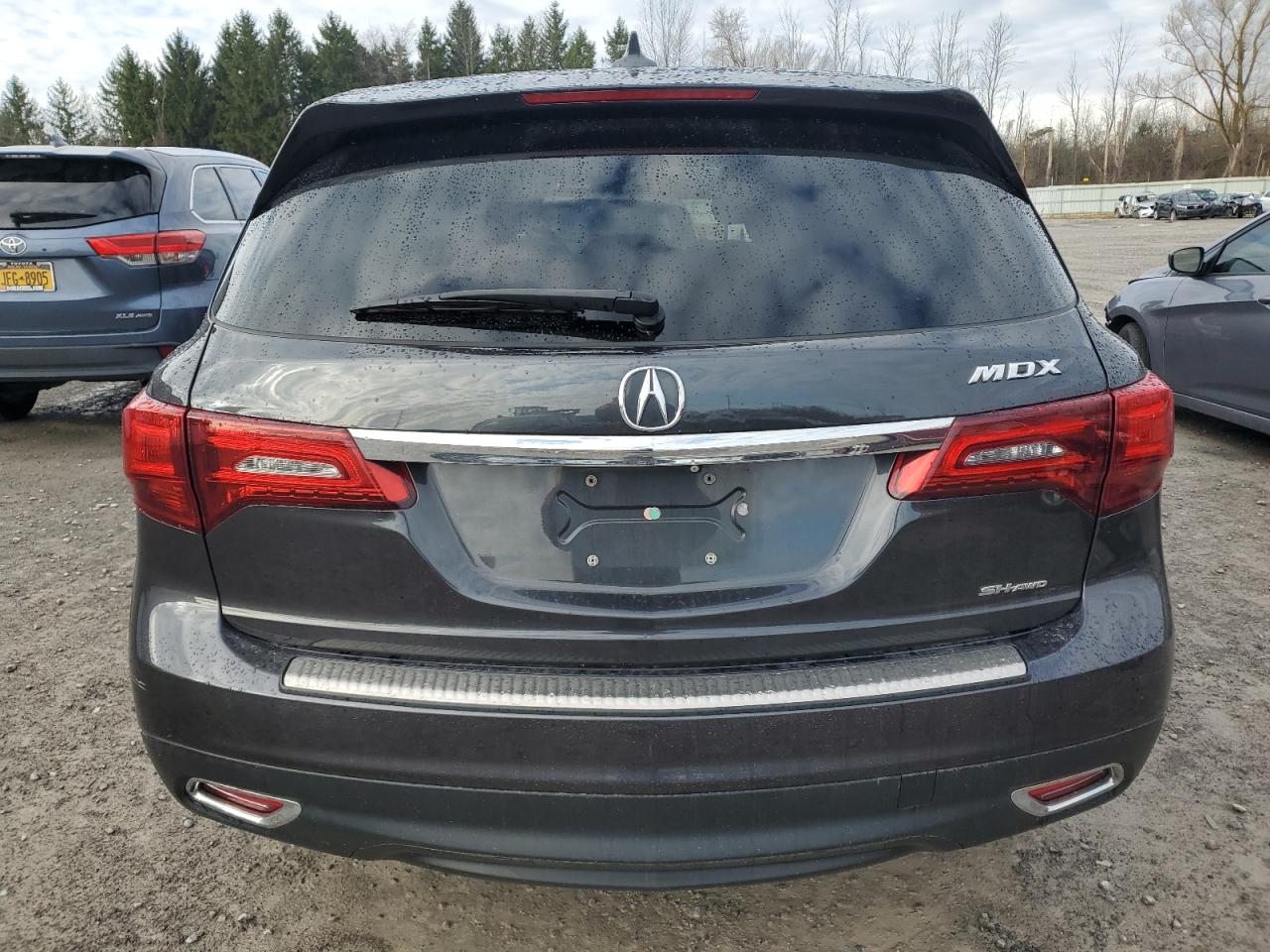 2014 Acura Mdx VIN: 5FRYD4H20EB017716 Lot: 81345624