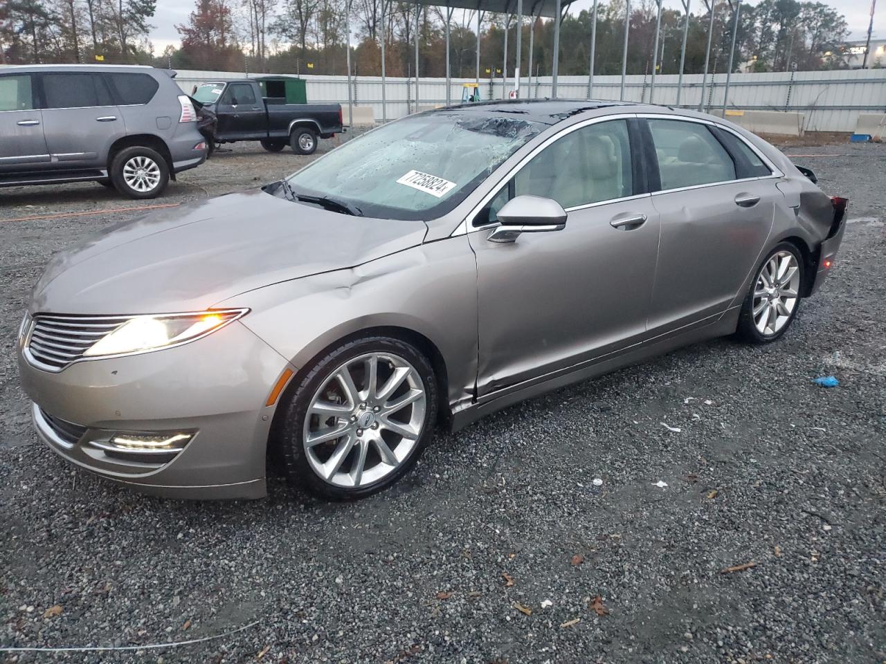 2015 Lincoln Mkz Hybrid VIN: 3LN6L2LU9FR602413 Lot: 77258824