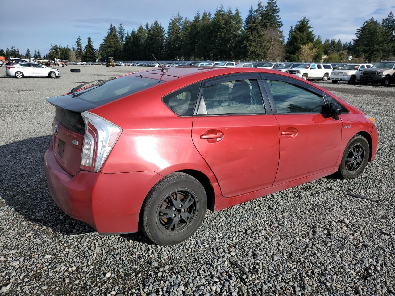 VIN JTDKN3DU5E0382039 2014 TOYOTA PRIUS no.3