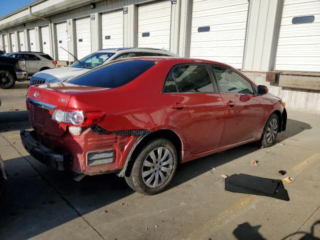  TOYOTA COROLLA 2013 Czerwony