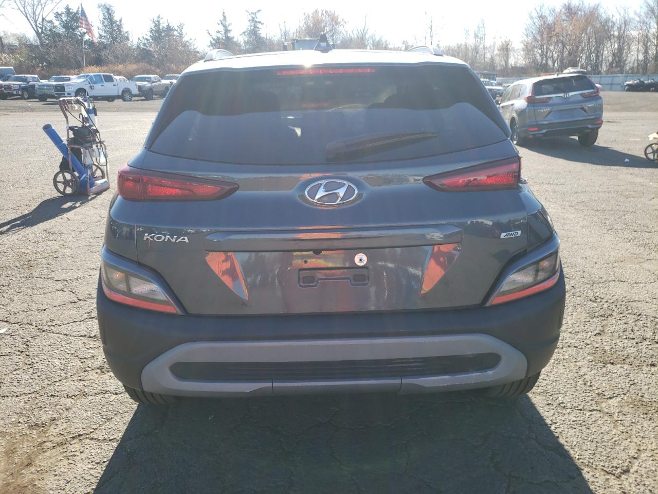 2022 Hyundai Kona Sel VIN: KM8K6CAB2NU882082 Lot: 81603034