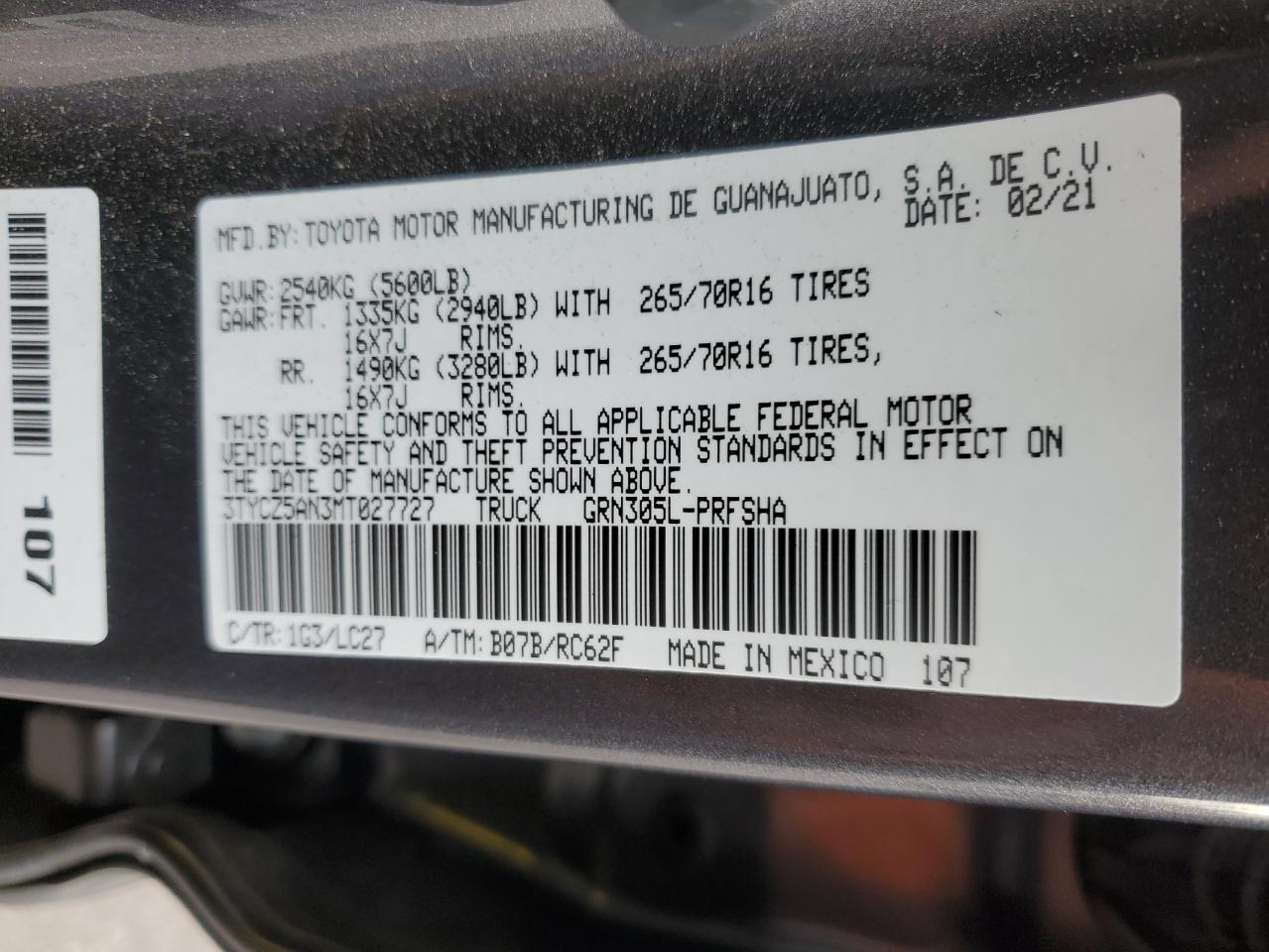2021 Toyota Tacoma - Image 12