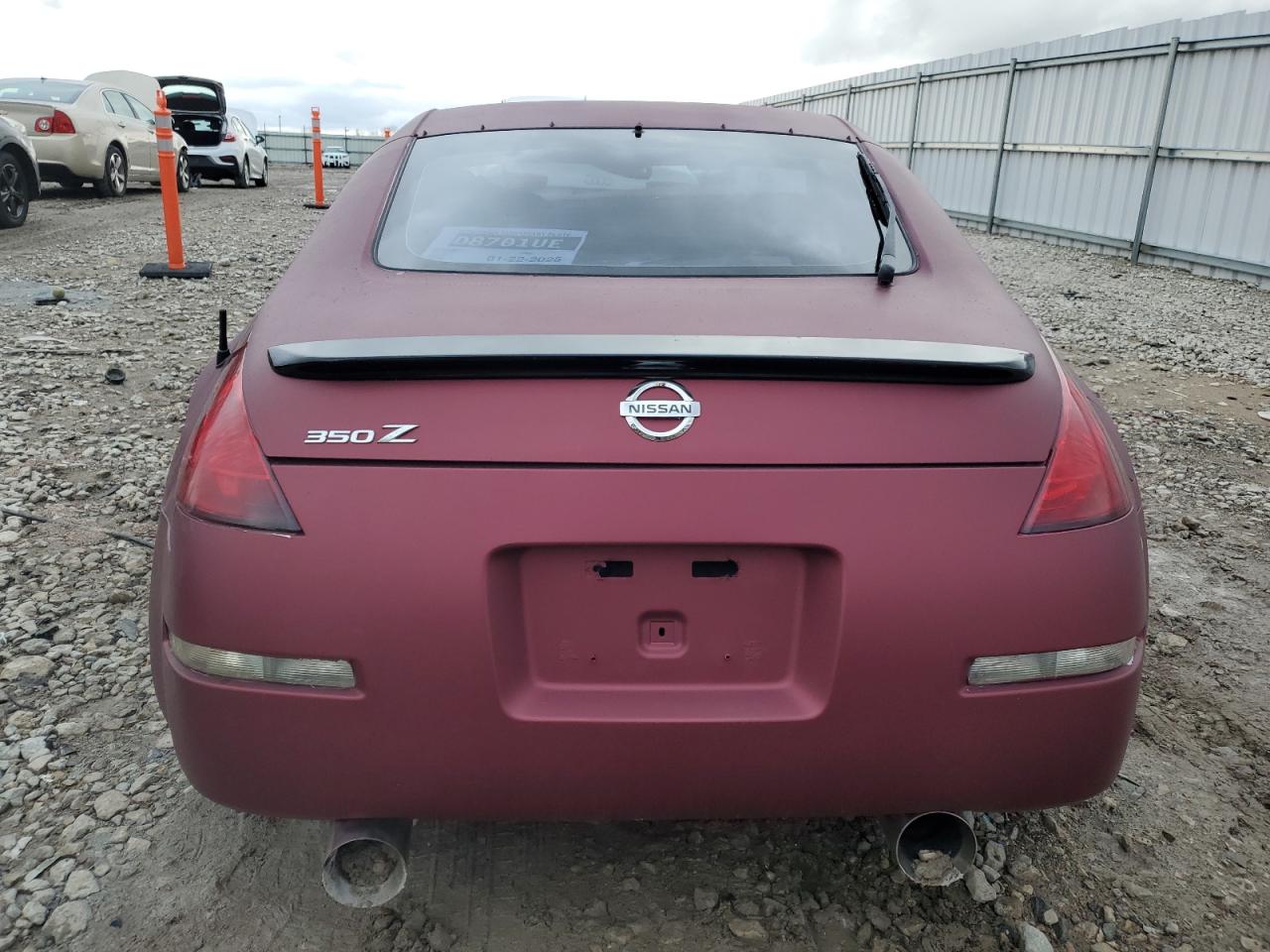 2004 Nissan 350Z Coupe VIN: JN1AZ34D94T150091 Lot: 79235434