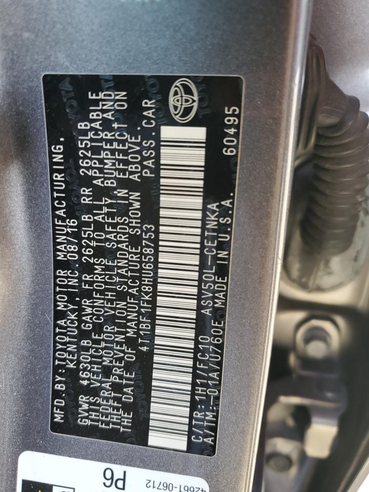 2017 Toyota Camry - Image 15