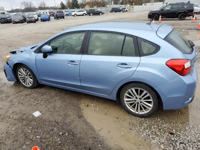  SUBARU IMPREZA 2012 Синий