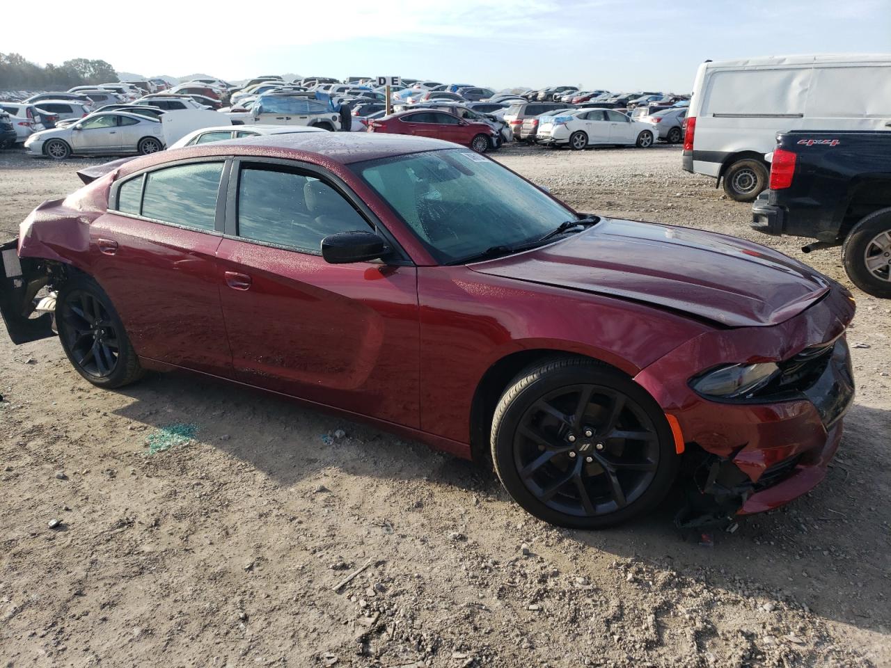 VIN 2C3CDXBG4MH544978 2021 DODGE CHARGER no.4