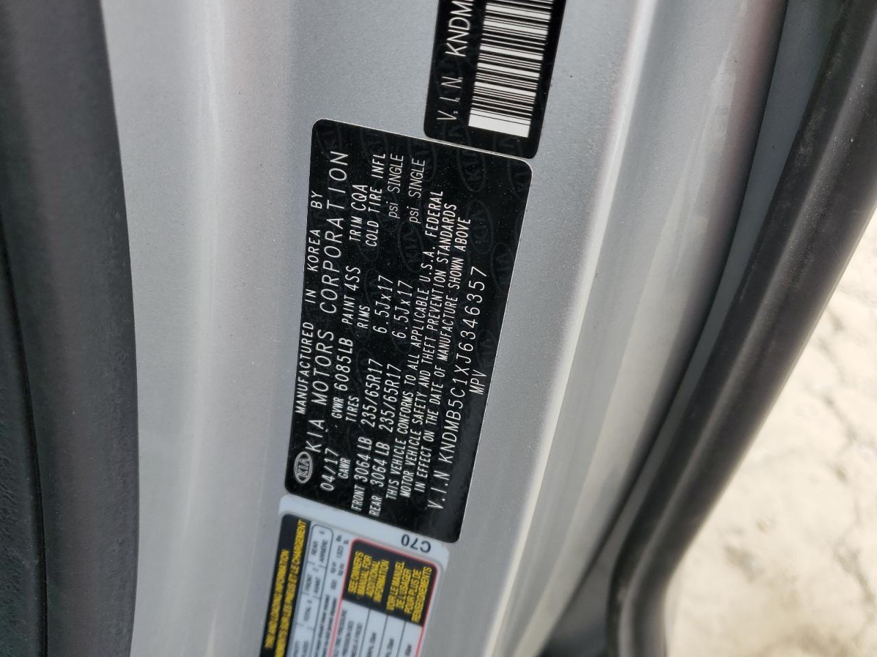 2018 Kia Sedona - Image 13