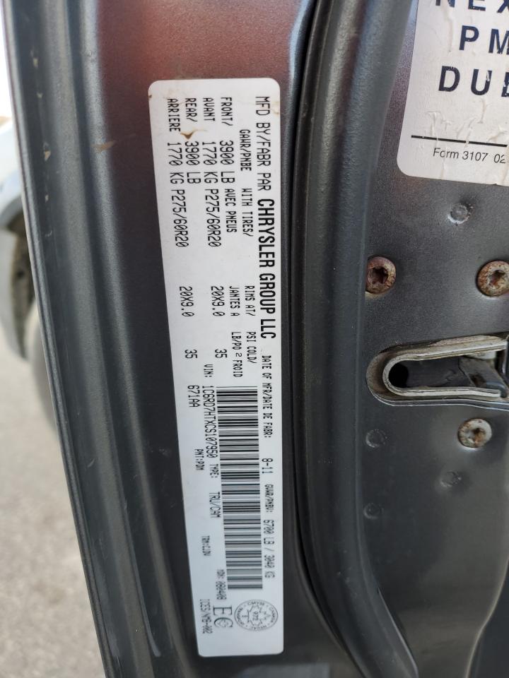 2012 Dodge Ram 1500 Sport VIN: 1C6RD7HTXCS107950 Lot: 79545514