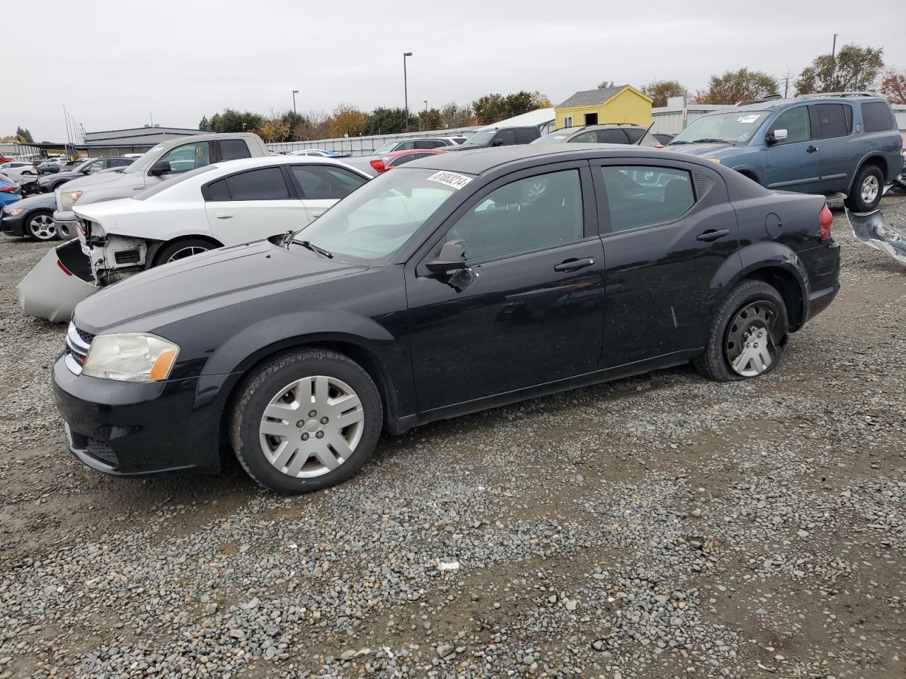 VIN 1C3CDZAB2EN166279 2014 DODGE AVENGER no.1