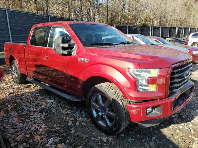  FORD F-150 2015 Червоний