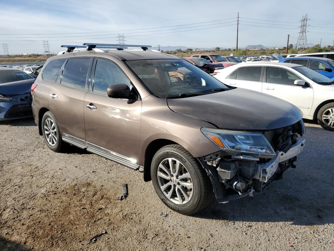 VIN 5N1AR2MN8FC682527 2015 NISSAN PATHFINDER no.4