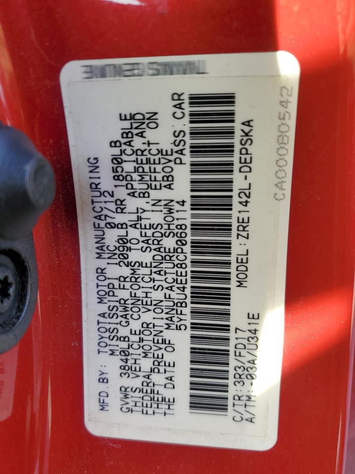 2012 Toyota Corolla - Image 14