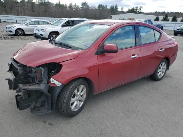  NISSAN VERSA 2014 Red