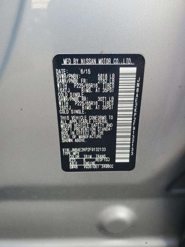 2015 Nissan Quest - Image 13