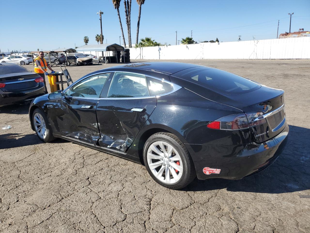 VIN 5YJSA1E48JF278459 2018 TESLA MODEL S no.2