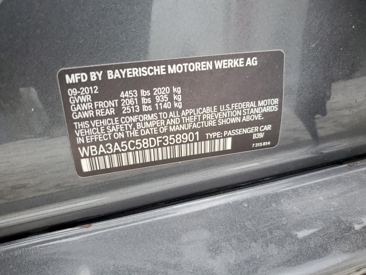 2013 BMW 3er - Image 12
