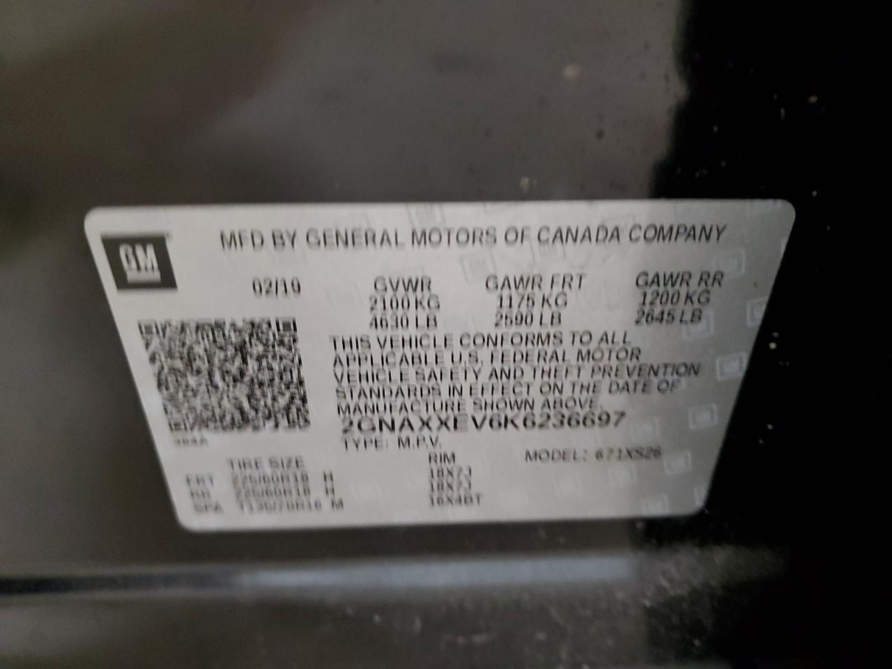 2019 Chevrolet Equinox - Image 13