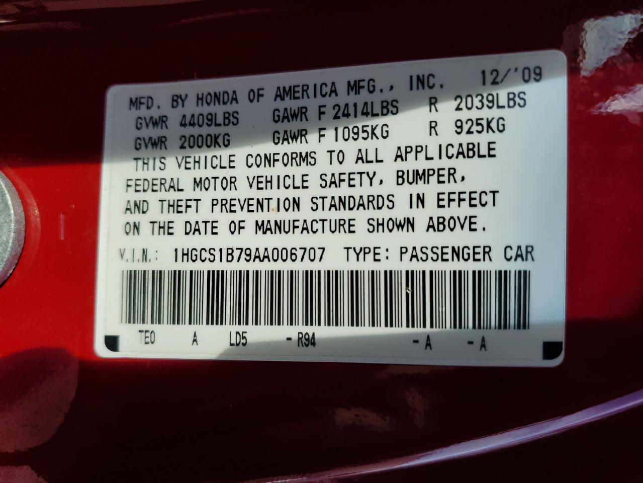 2010 Honda Accord - Image 14