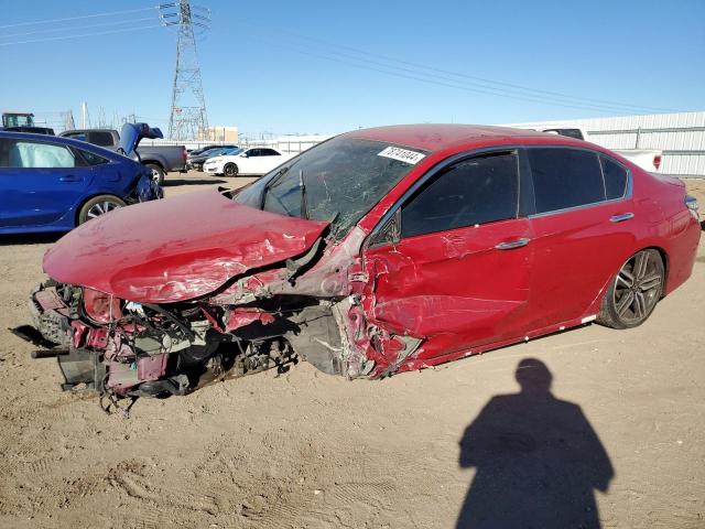  HONDA ACCORD 2016 Red