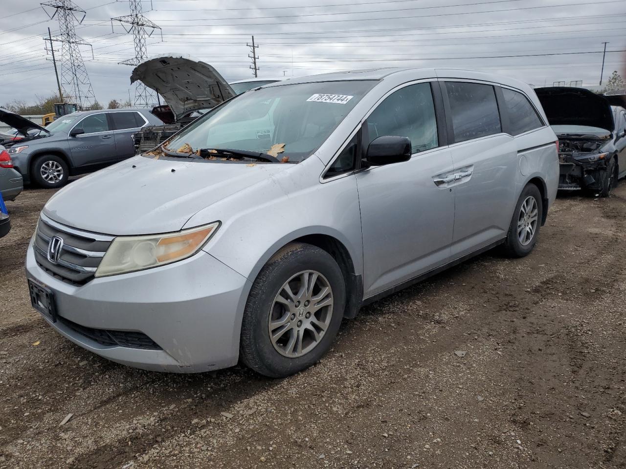 2011 Honda Odyssey Exl VIN: 5FNRL5H69BB076924 Lot: 78754744