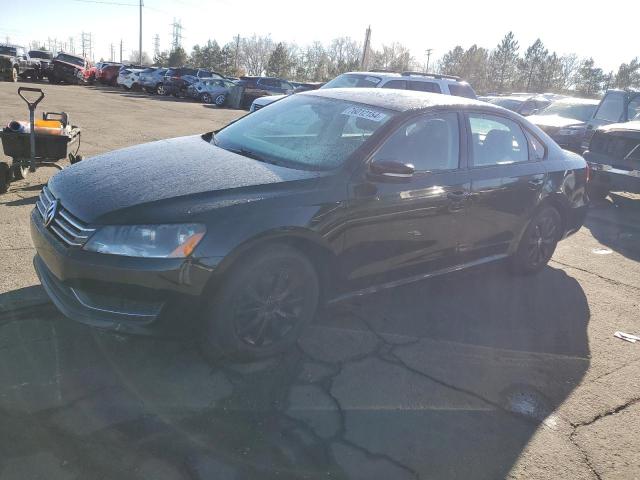 Sedans VOLKSWAGEN PASSAT 2013 Black