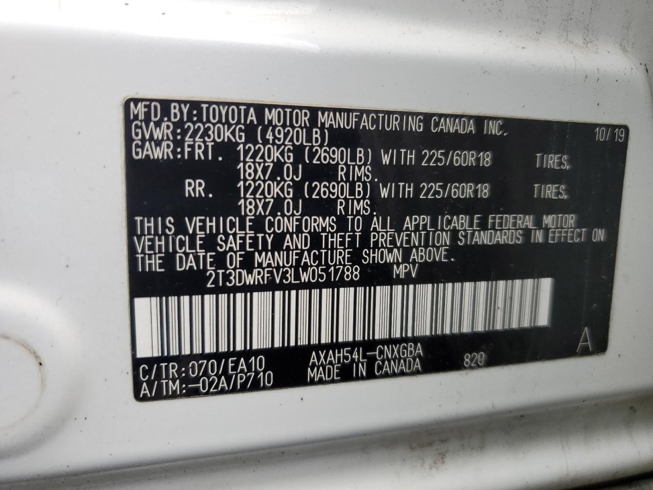 2020 Toyota RAV 4 - Image 15