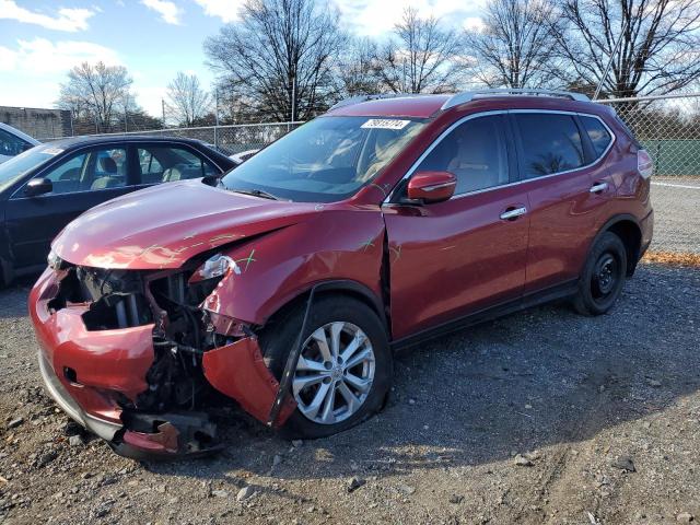  NISSAN ROGUE 2015 Red