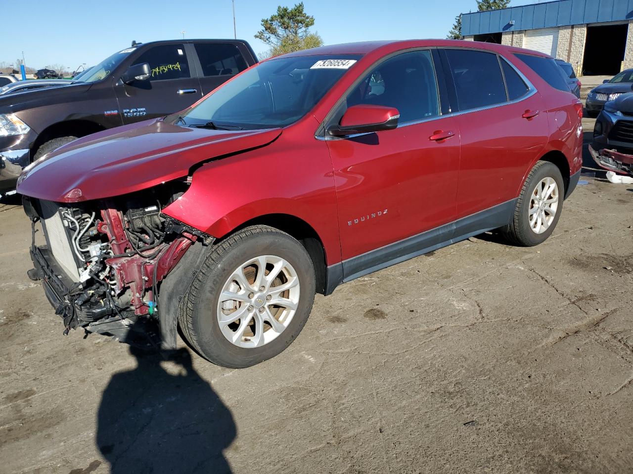 2019 Chevrolet Equinox Lt VIN: 2GNAXKEV7K6111579 Lot: 79260554