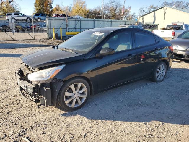 Sedans HYUNDAI ACCENT 2014 Czarny