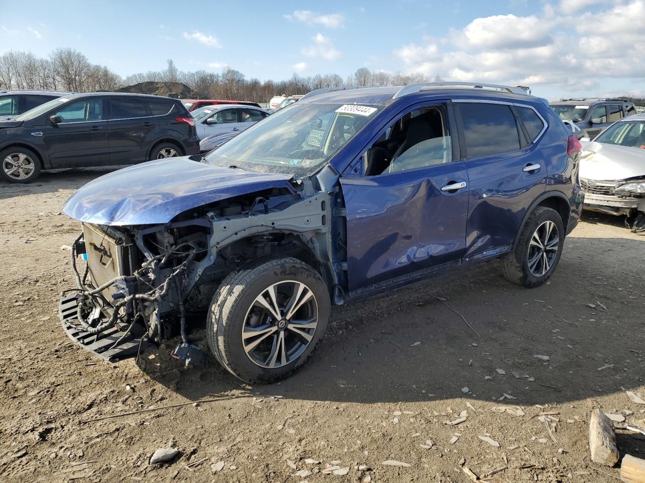 2020 Nissan Rogue S VIN: JN8AT2MV1LW115709 Lot: 80309444