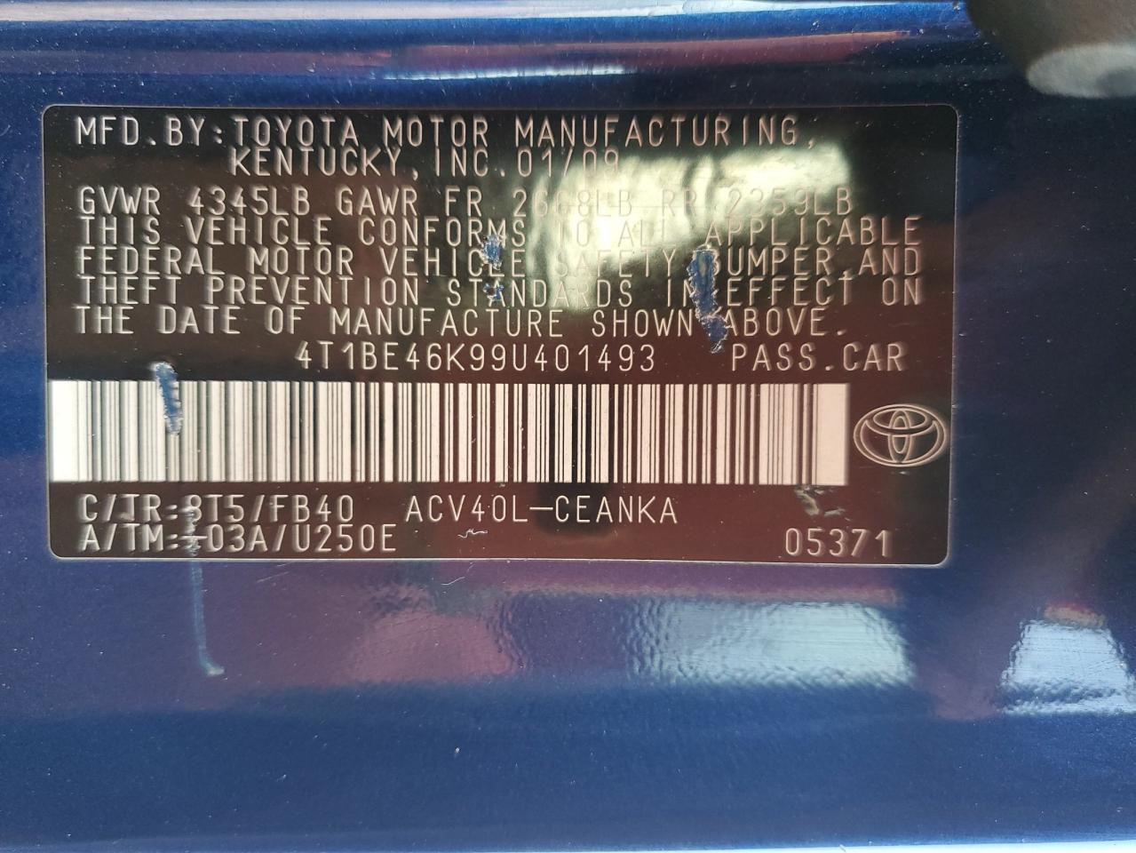 2009 Toyota Camry - Image 12