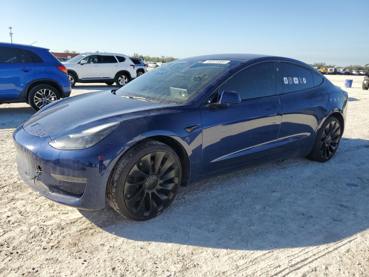 VIN 5YJ3E1EA9NF286493 2022 TESLA MODEL 3 no.1