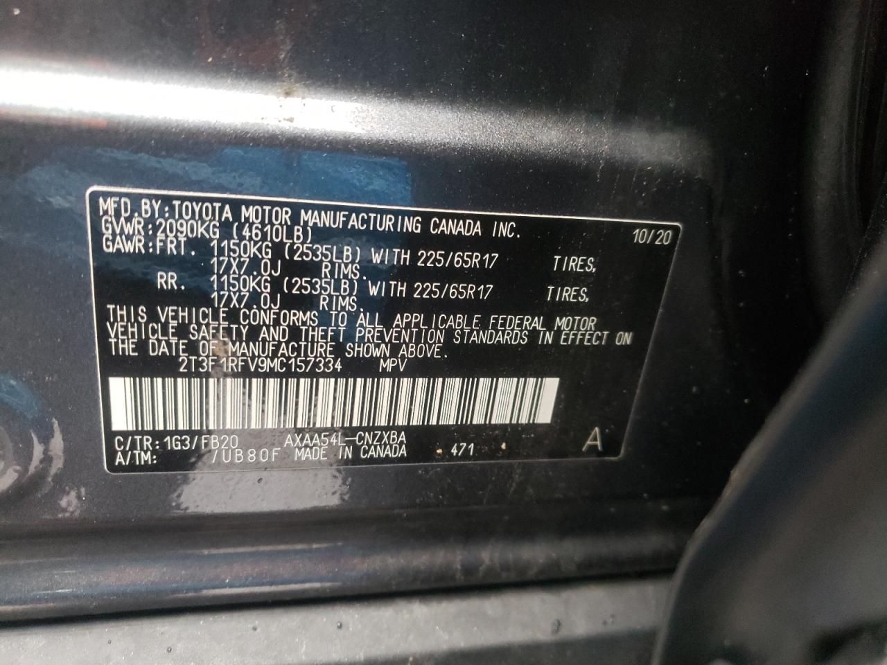 2021 Toyota RAV 4 - Image 15