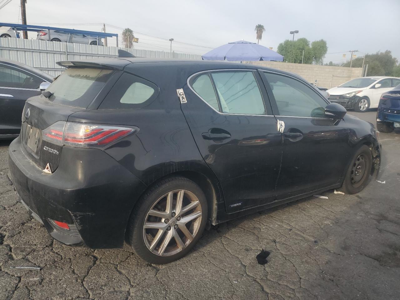 VIN JTHKD5BH9F2227597 2015 LEXUS CT 200 no.3